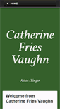 Mobile Screenshot of catherinefriesvaughn.com